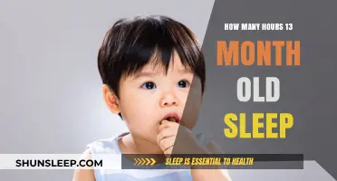Understanding the Sleep Patterns of 13-Month-Olds: A Guide for Parents
