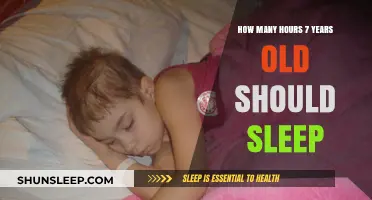 Healthy Slumber for Happy Kids: Optimal Sleep for 7-Year-Olds