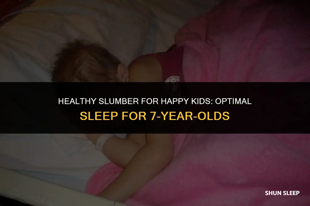 how many hours 7 years old should sleep