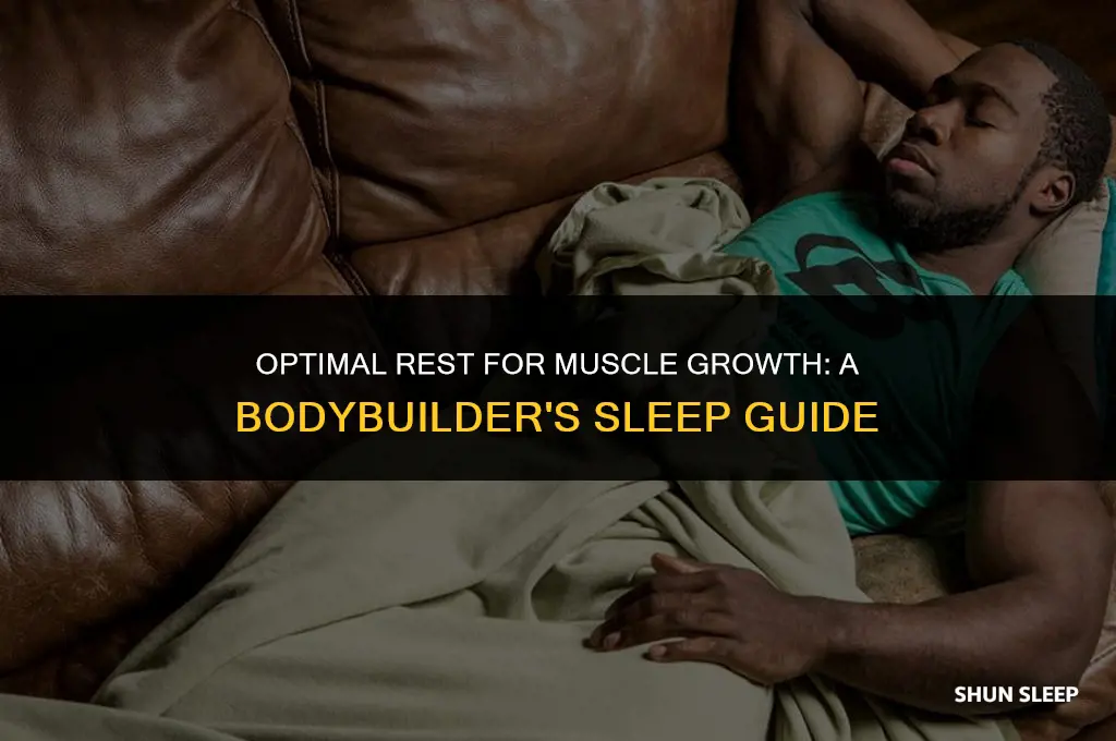 how many hours a bodybuilder should sleep