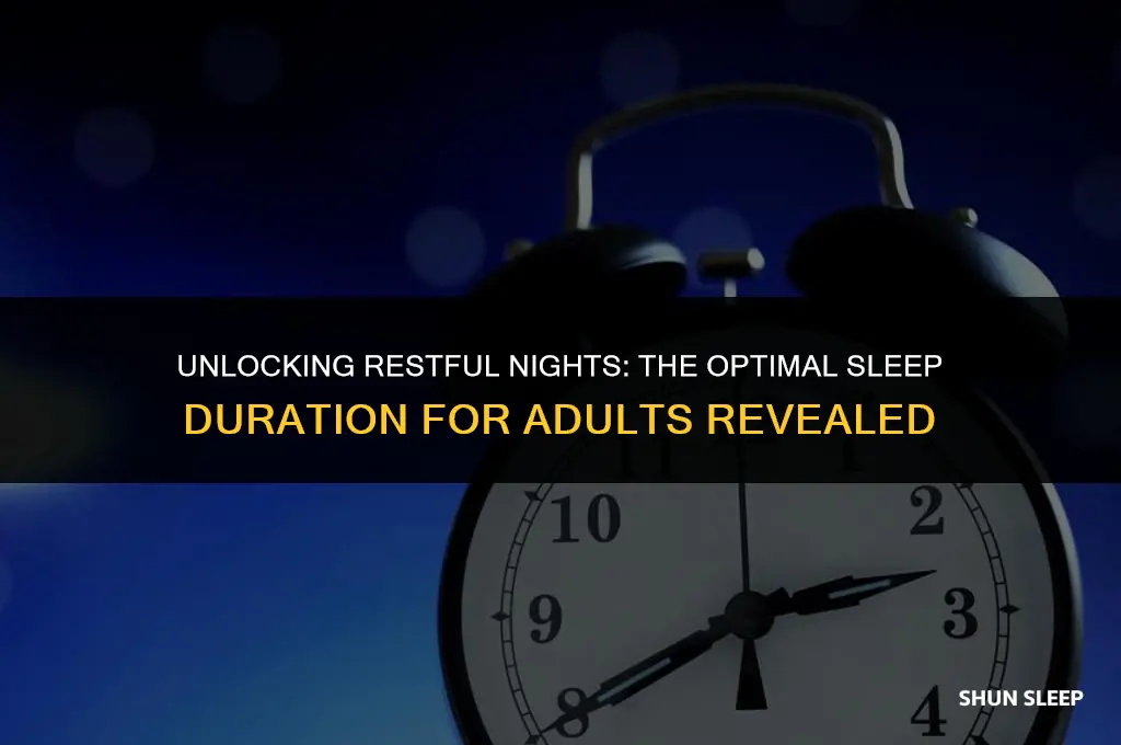 how many hours a day do adults need to sleep