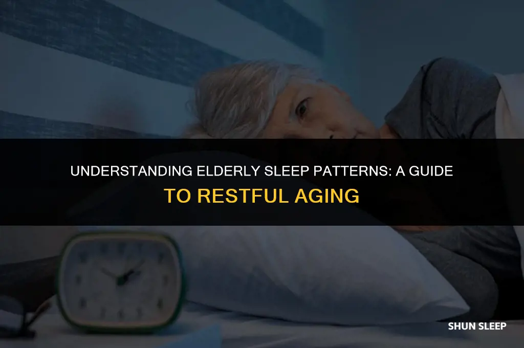 how many hours a day do elderly sleep