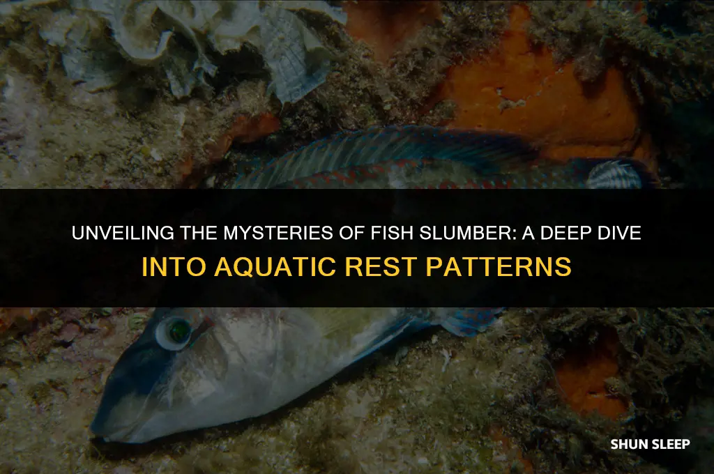 how many hours a day do fish sleep