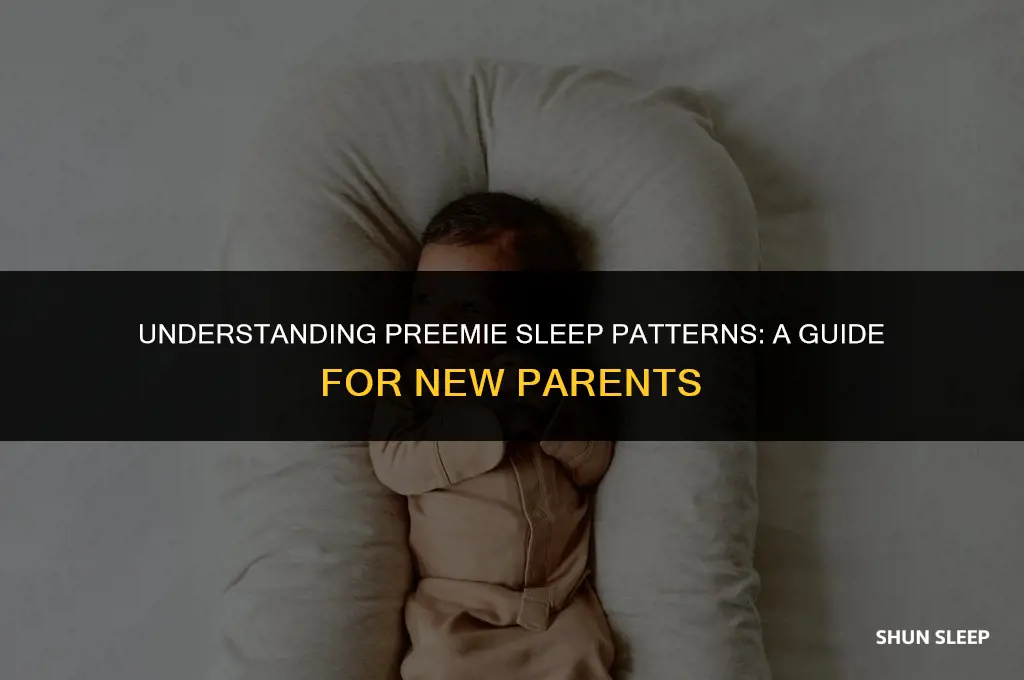 how many hours a day do preemies sleep
