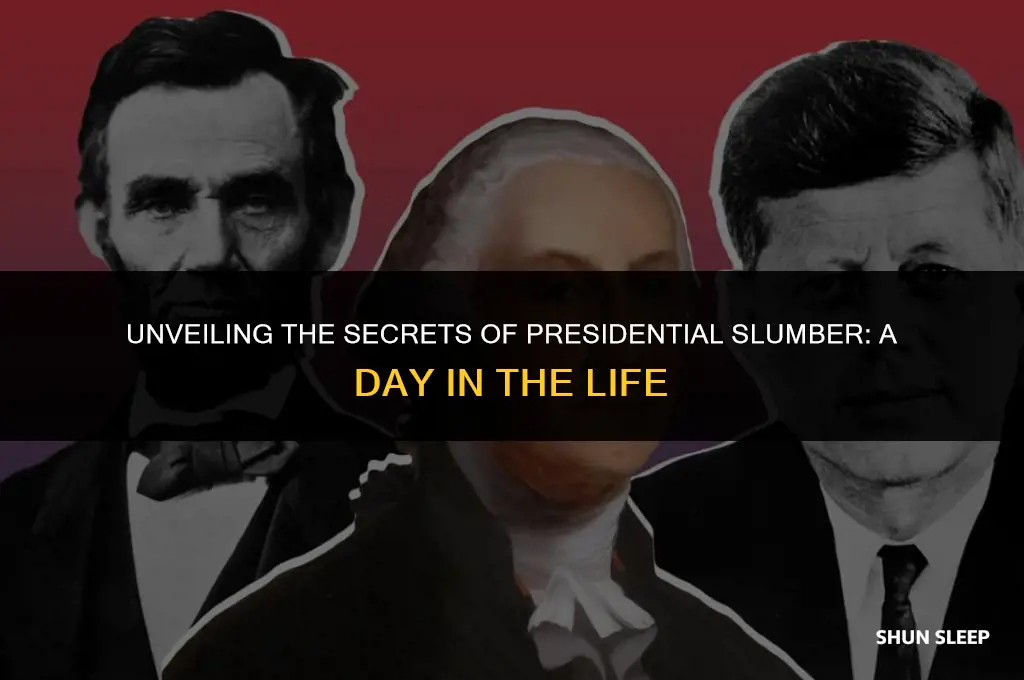 how many hours a day do presidents sleep
