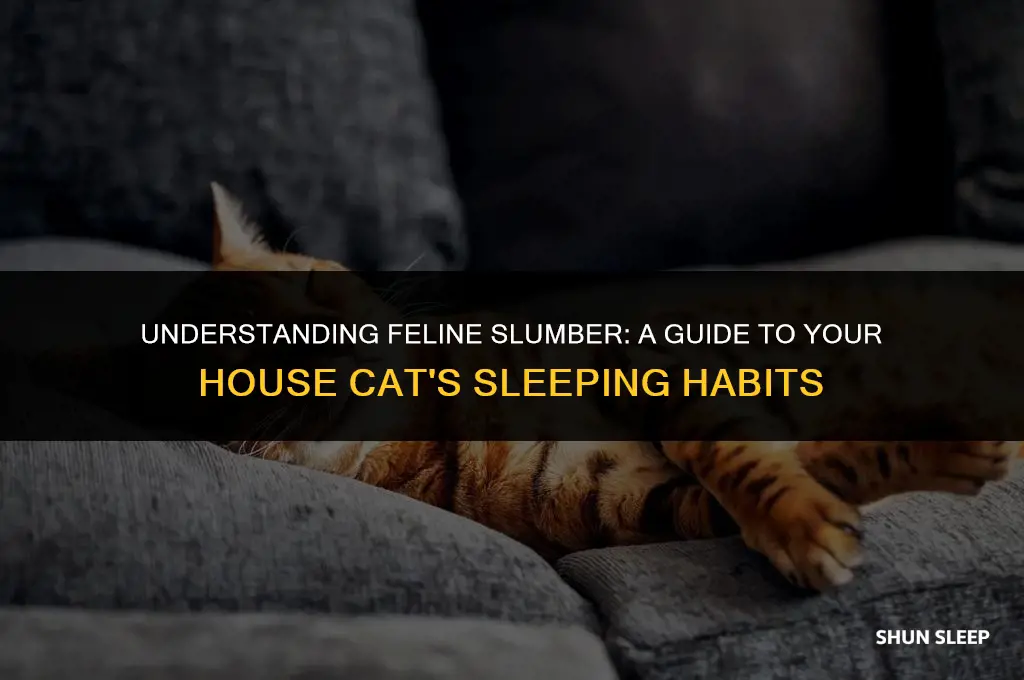 how many hours a day does a house cat sleep