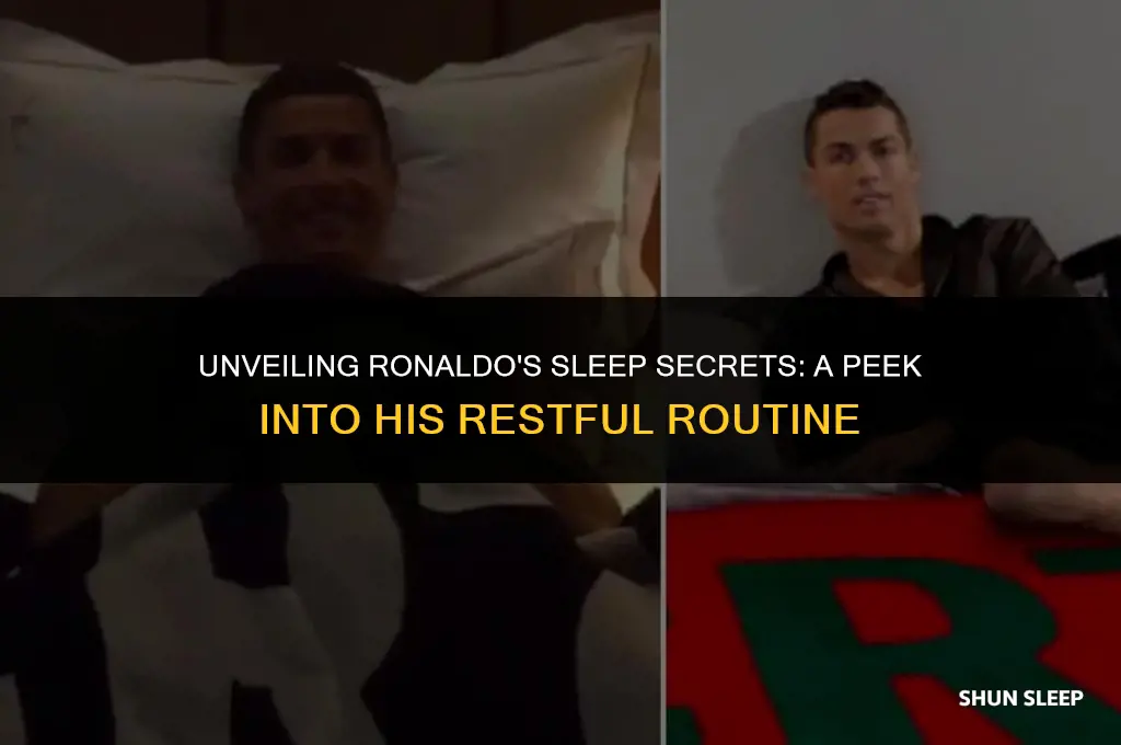 how many hours a day does ronaldo sleep