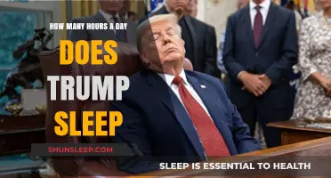 Unveiling the Mystery: Trump's Daily Sleep Habits Revealed