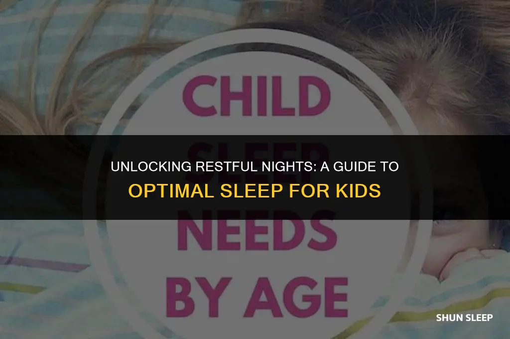 how many hours a day should a kid sleep