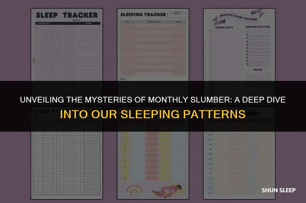 how many hours a month do we sleep