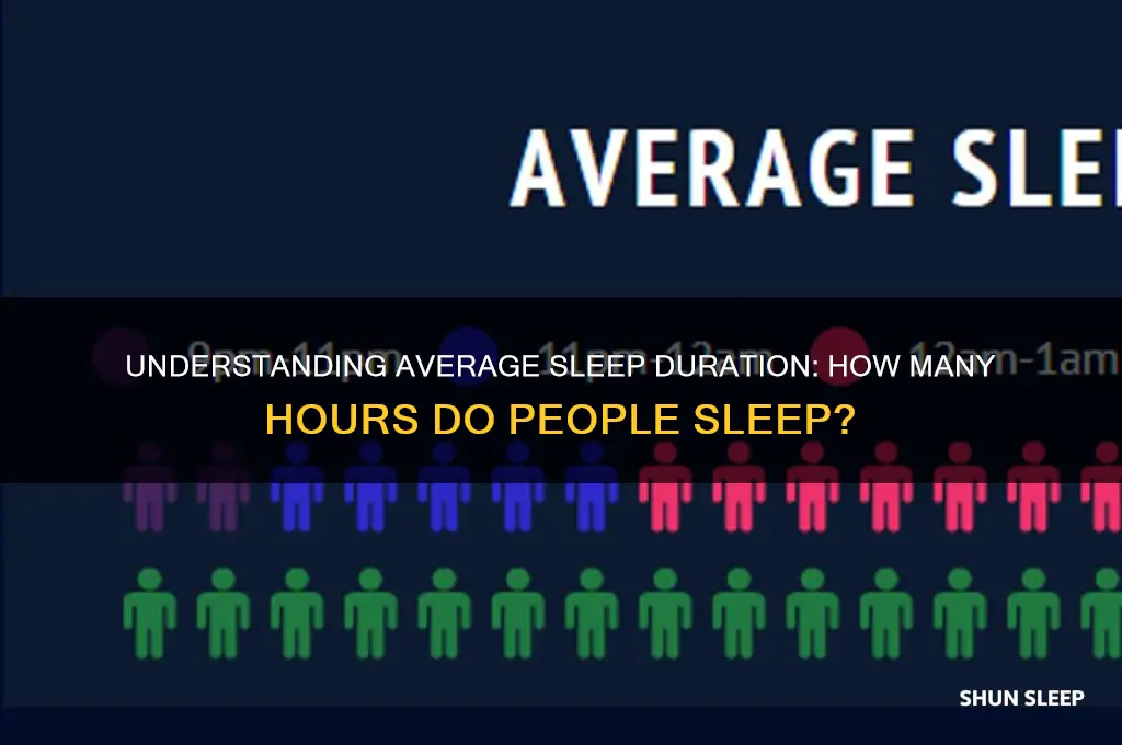 how many hours a night do most people sleep