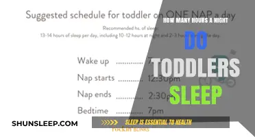 Toddler Sleep Patterns: Understanding Their Nightly Rest Duration
