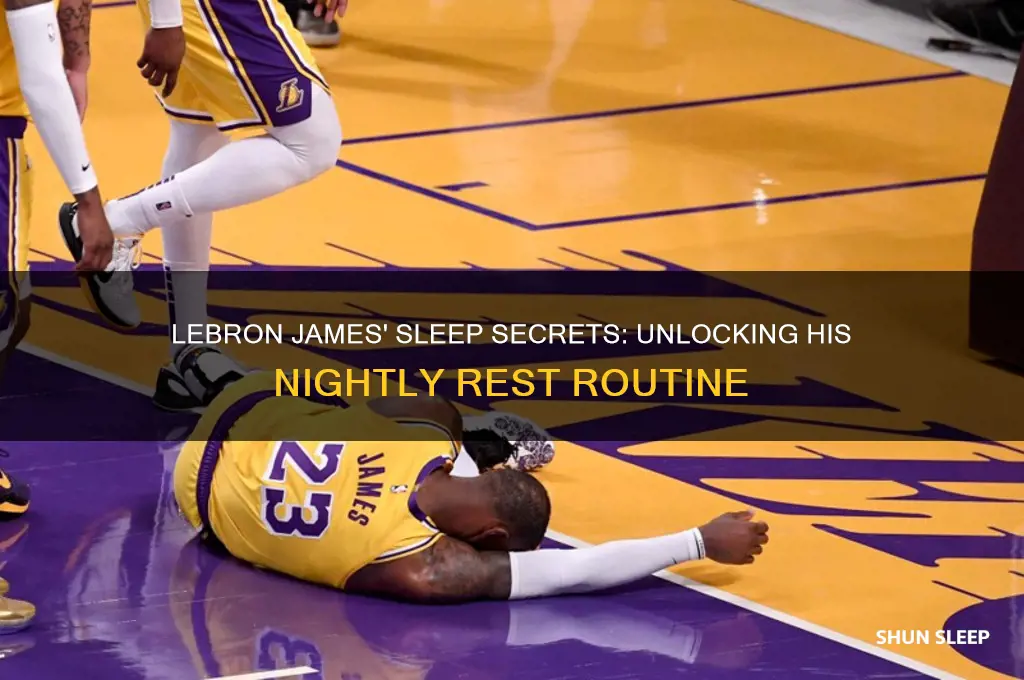 how many hours a night does lebron james sleep