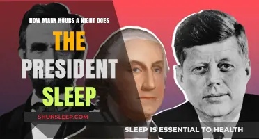 How Much Sleep Does the President Get Each Night?
