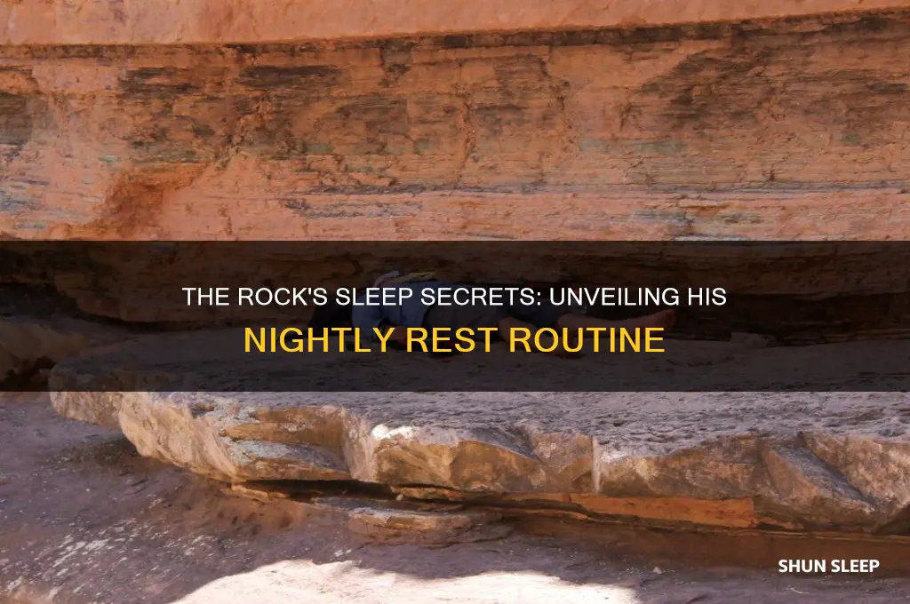 how many hours a night does the rock sleep