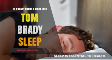 Tom Brady's Sleep Secrets: Unveiling His Optimal Nightly Rest Hours