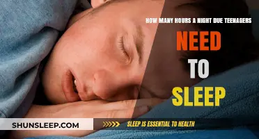 Teen Sleep Needs: Unlocking Optimal Hours for Nightly Rest