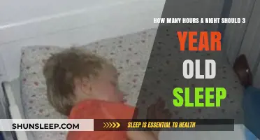 Optimal Sleep Duration for 3-Year-Olds: Nightly Hours Guide