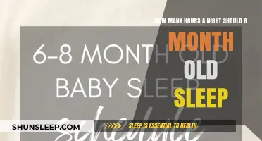 Optimal Sleep for 6-Month-Olds: Nightly Hours and Restful Routines