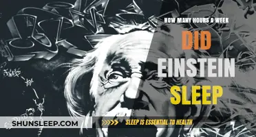 Einstein's Sleep Habits: Uncovering His Weekly Rest Routine