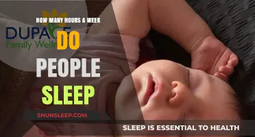 Unveiling Weekly Sleep Patterns: Average Hours People Rest Each Week