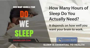 Unveiling the Surprising Annual Sleep Hours: A Comprehensive Breakdown