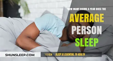 Unveiling the Annual Sleep Patterns of the Average Individual