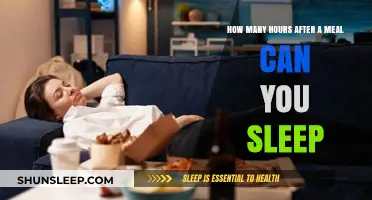 Optimal Sleep Timing: How Soon After Eating Can You Rest?