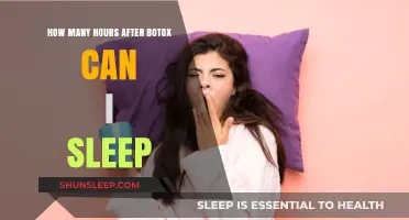 Resting After Botox: A Guide to Safe Sleep Timing