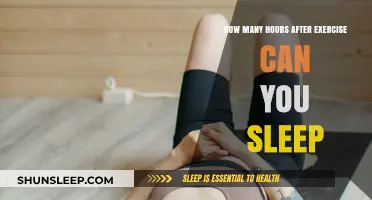 Post-Workout Rest: Optimal Sleep Timing After Exercise Explained