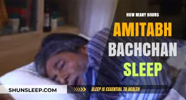 Amitabh Bachchan's Sleep Routine: Unveiling His Restful Hours