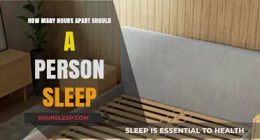 Optimal Sleep Spacing: How Many Hours Apart Should You Rest?
