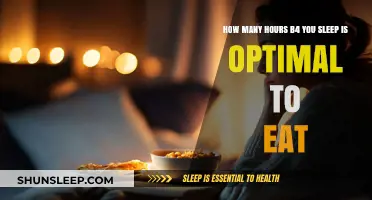 Optimal Eating Window Before Bedtime for Better Sleep and Health