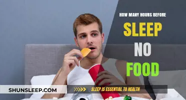 Optimal Pre-Sleep Eating: How Many Hours Before Bed to Stop?