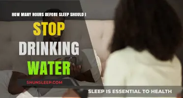 When to Stop Drinking Water Before Bed for Better Sleep