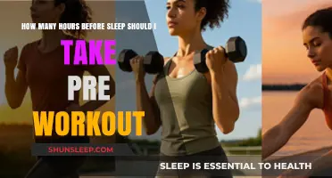 Pre-Workout Timing: How Soon Before Bed Should You Take It?