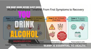 Timing Alcohol Consumption: Optimal Hours Before Sleep for Better Rest