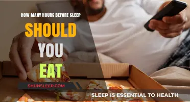 Timing Your Meals for Better Sleep: A Guide to Pre-Bedtime Eating