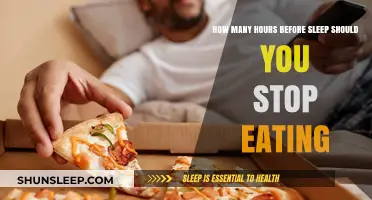 Timing Your Meals for Better Sleep: A Guide to Pre-Bedtime Eating Habits