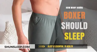 Optimal Sleep Duration for Boxers: Enhancing Recovery and Performance