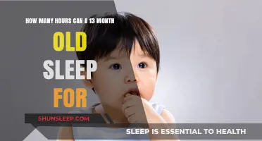 Understanding Your 13-Month-Old’s Sleep Needs: Ideal Hours and Tips