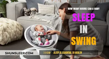 Safe Baby Swing Sleep: How Many Hours Are Recommended?