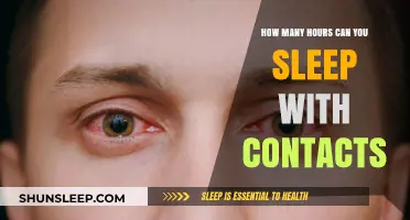 Sleeping with Contacts: Safe Hours and Risks Explained