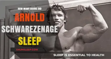 Arnold Schwarzenegger's Sleep Routine: Unveiling His Daily Rest Hours