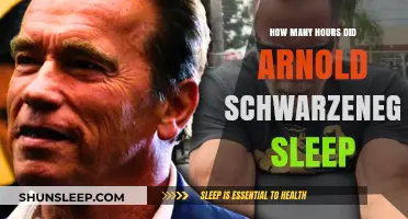 Arnold Schwarzenegger's Sleep Secrets: Unveiling His Optimal Rest Hours