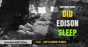 Unraveling Edison's Sleep Habits: How Many Hours Did He Rest?
