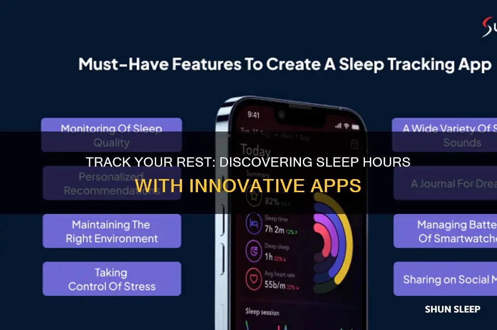 how many hours did i sleep app
