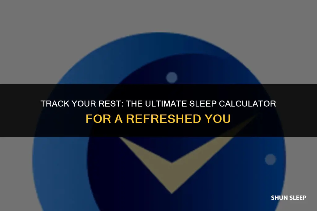 how many hours did i sleep last night calculator
