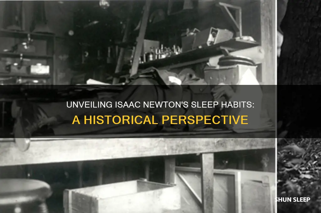 how many hours did isaac newton sleep