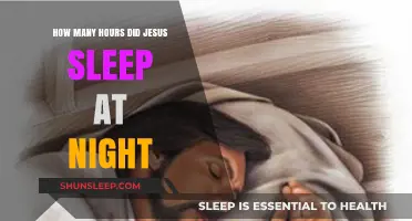 Exploring Jesus' Nightly Rest: Uncovering His Sleep Habits and Hours